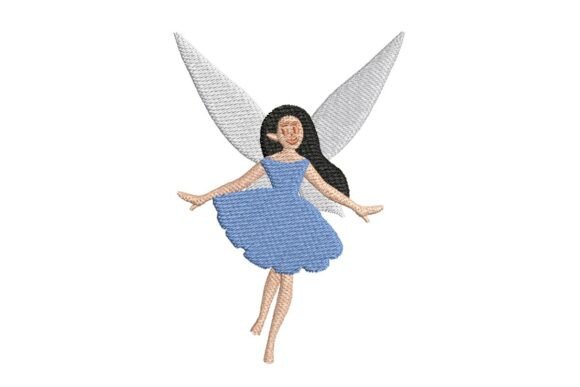 Cute Fairy Embroidery Design