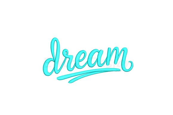 Dream Embroidery Design
